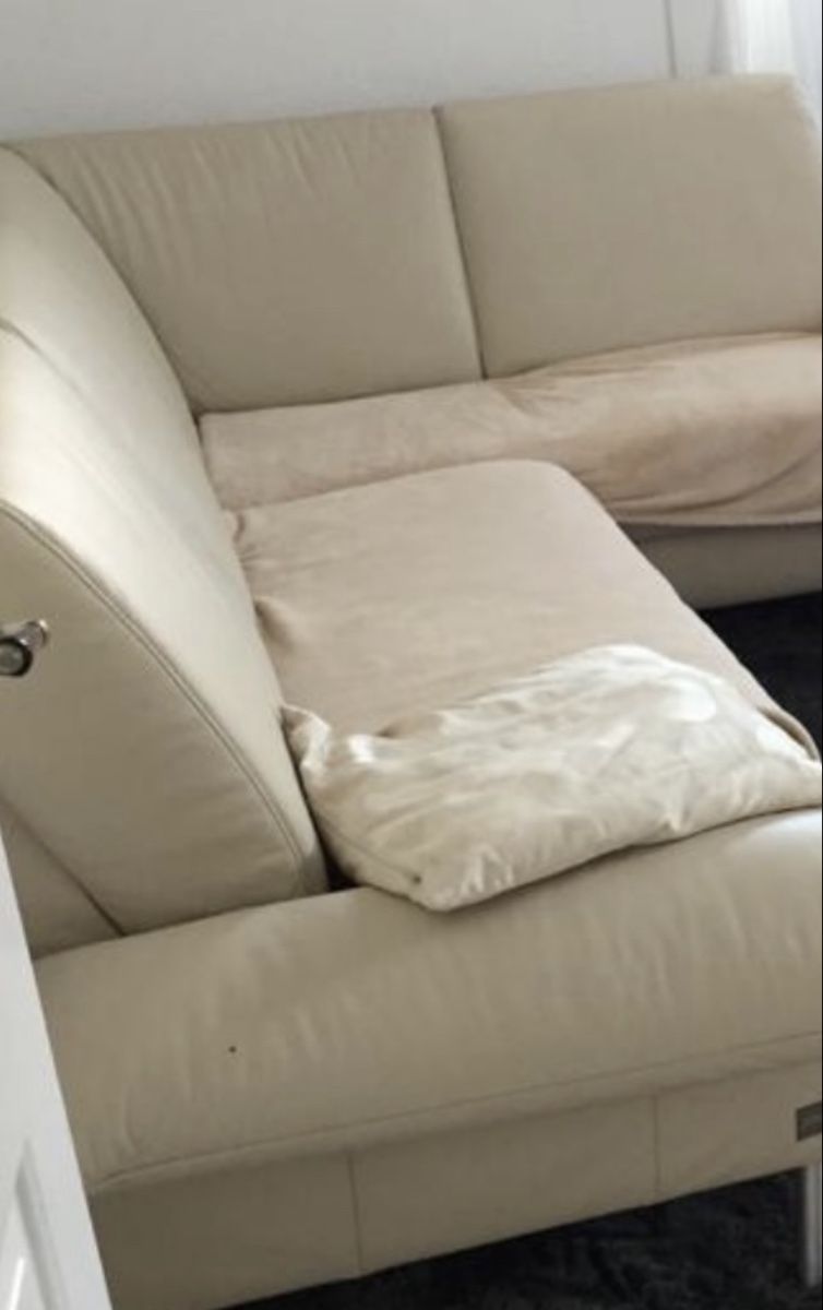 Sofas: Ecksofa Echtes Leder echt 250x185 – Gebraucht aus Frauenfeld von Waldtaube53 1