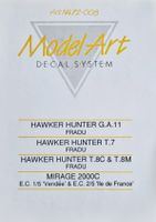 Original Model Art Decal Set  Aviatik siehe Fotos1/72