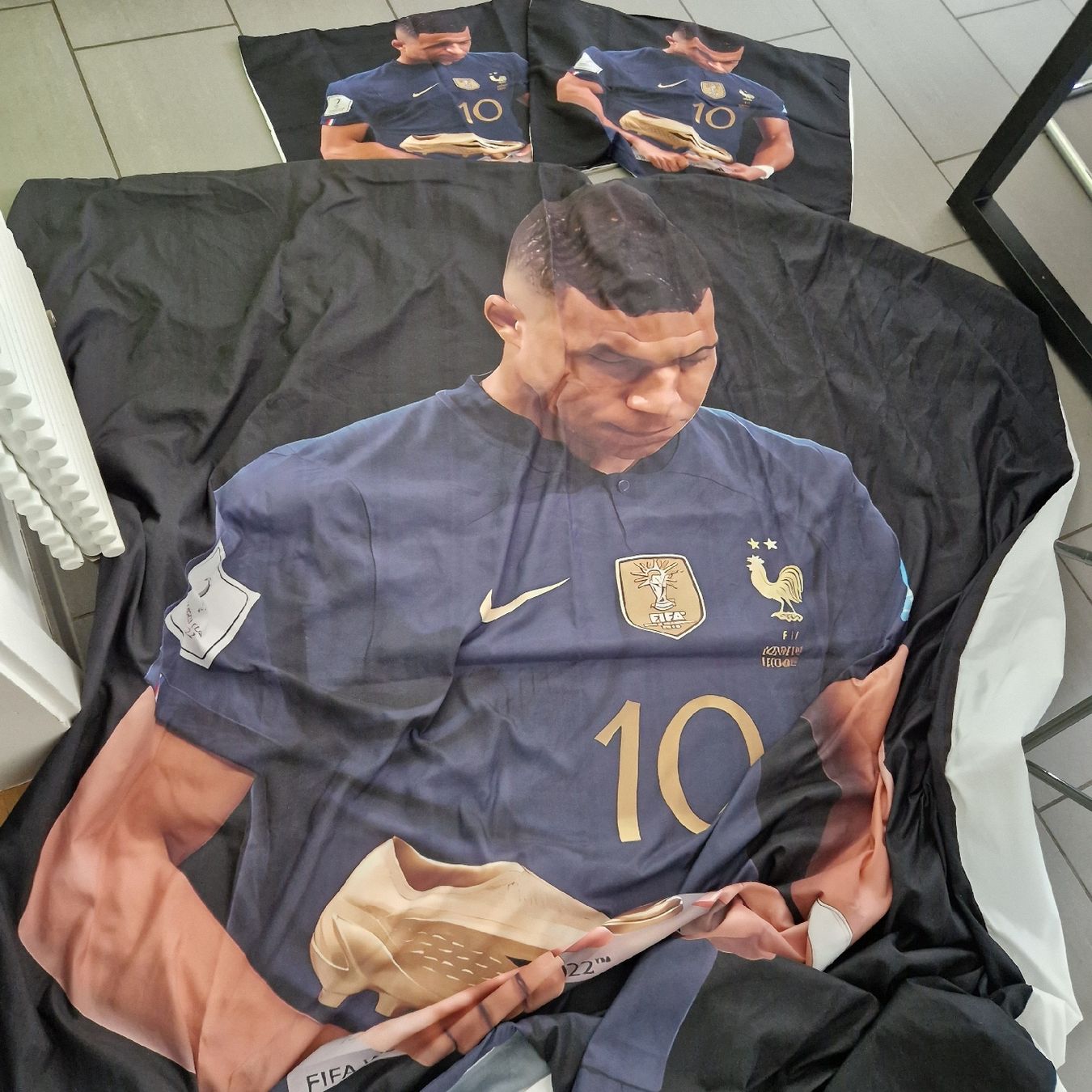 Biancheria da letto: Bettwäsche Fussball Mbappe – Usato da Thayngen venduto da Misanthrop01 2