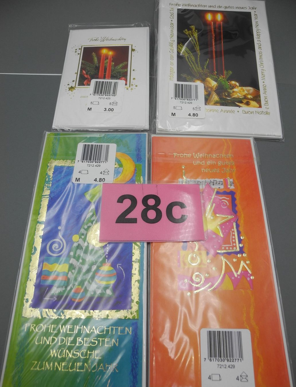Cartoline: 18 Weihnachtskarten, div. Motive, Nr. 28c – Nuovo e nell'imballaggio originale da Kottwil venduto da Crazyrolf 3