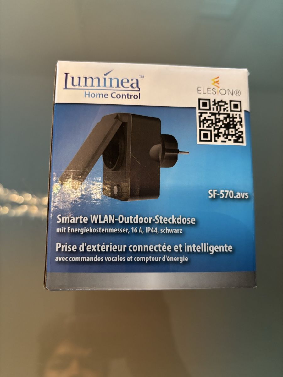 Spine: Luminea WLAN-Outdoor-Steckdose – Nuovo (secondo la descrizione) da Weiningen ZH venduto da GriederRemarket