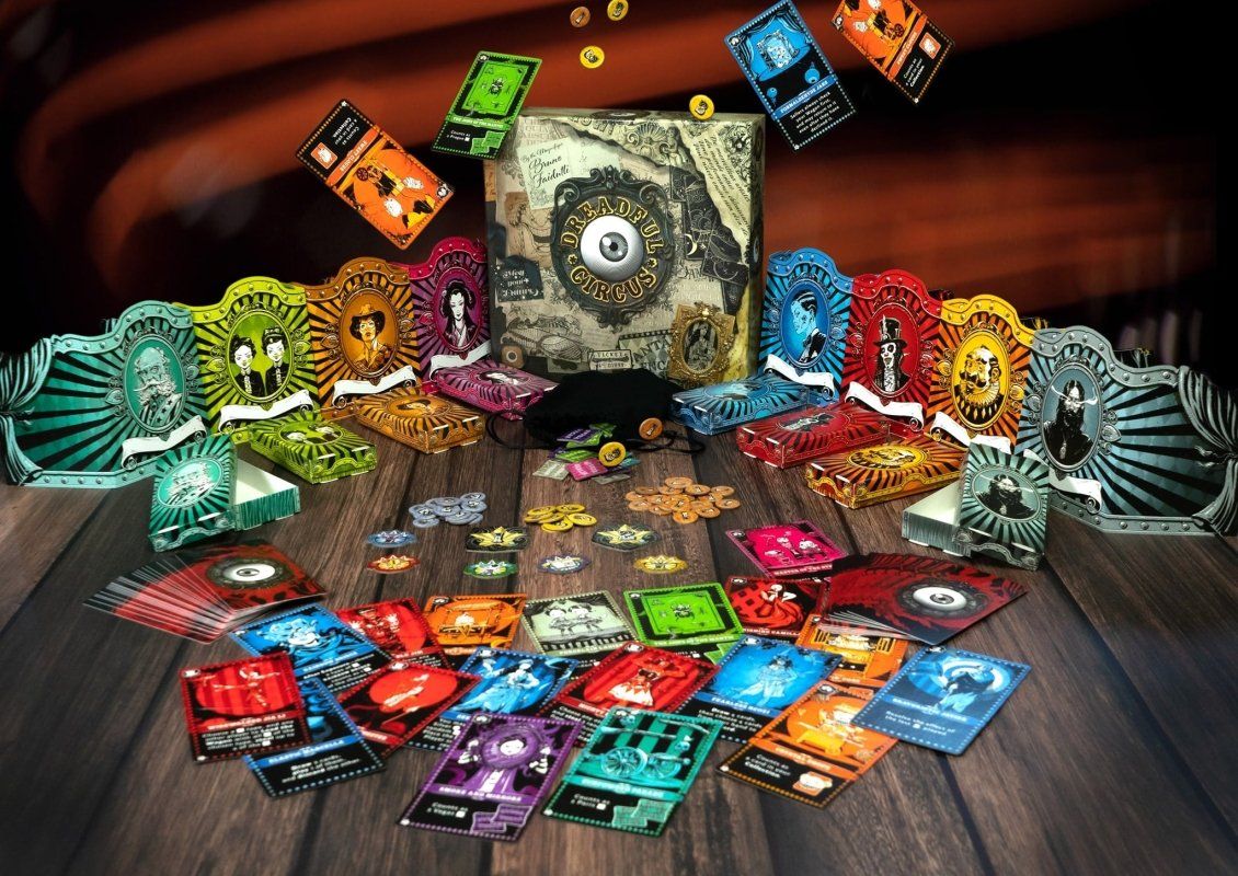 Pegasus Spiele Giochi: Spiel Dreadful Circus – Nuovo e nell'imballaggio originale da Uster venduto da Ludit 2