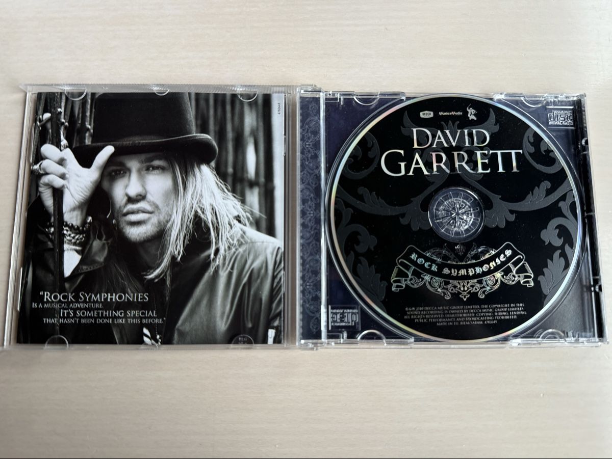 CDs: David Garrett - Rock Symphonies - CD – Gebraucht aus Oberried Brienz von Chyara 2
