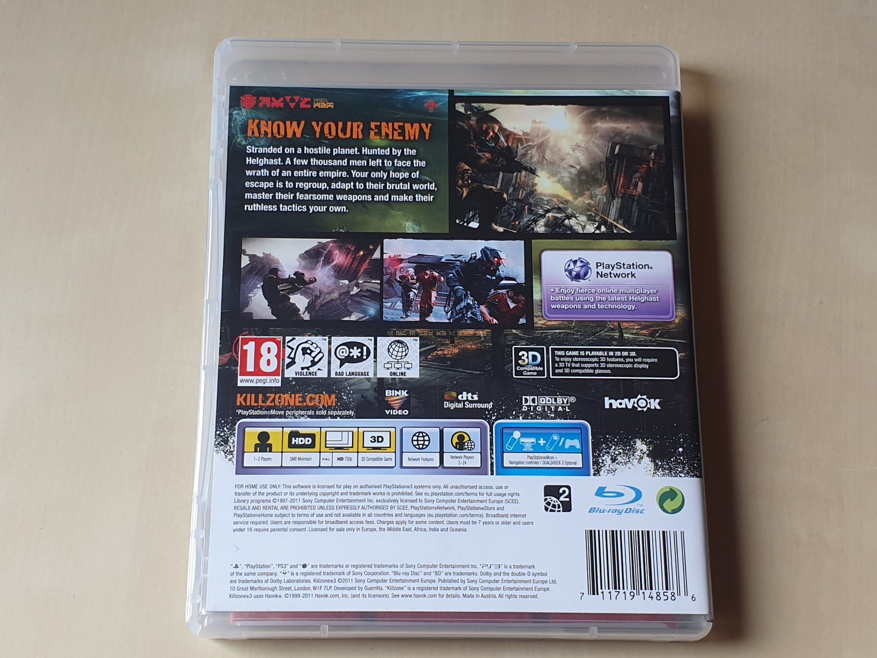 Sony Spiele: Killzone 3 – Gebraucht aus Stansstad von collectorsshop 1