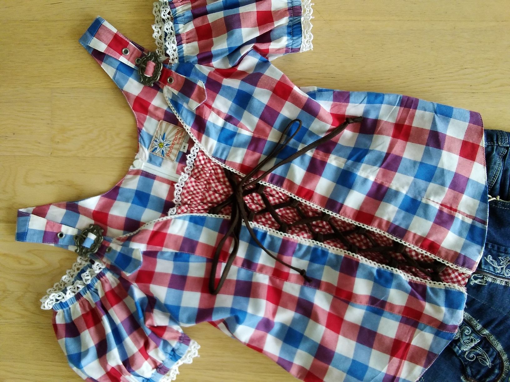 Blusen: STOCKERPOINT Trachten-Bluse kariert Grösse 34 – Neu (gemäss Beschreibung) aus Buchrain von QueenyHE51 1