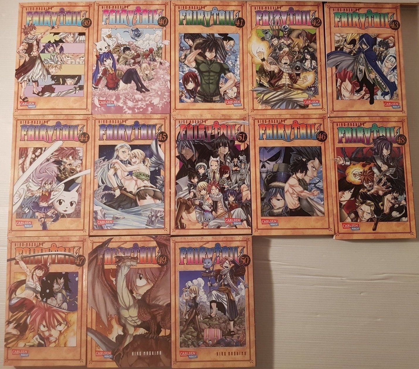 Fumetti: Fairy Tail 1 bis 51 - Manga – Usato da Münchenstein venduto da vitalfit 2