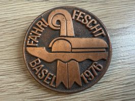 Basler Fähri-Fescht Plakette 1976 Felix Müller Basel 
