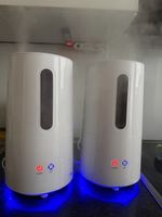 2x Ultraschall Luftbefeuchter mit Aromafunktion & LED – Setp
