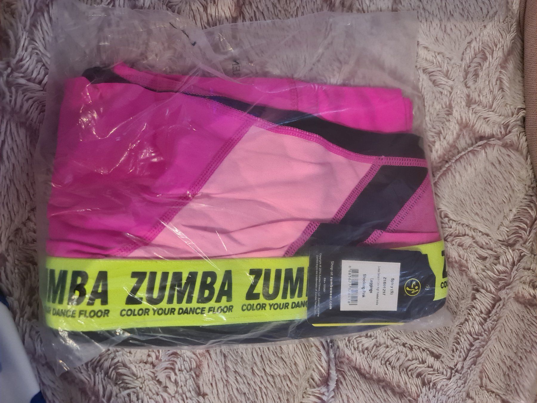 Leggings: Zumba Leggings Spicy pink S – Neu und originalverpackt aus Brunnen von tan_5pl5 2