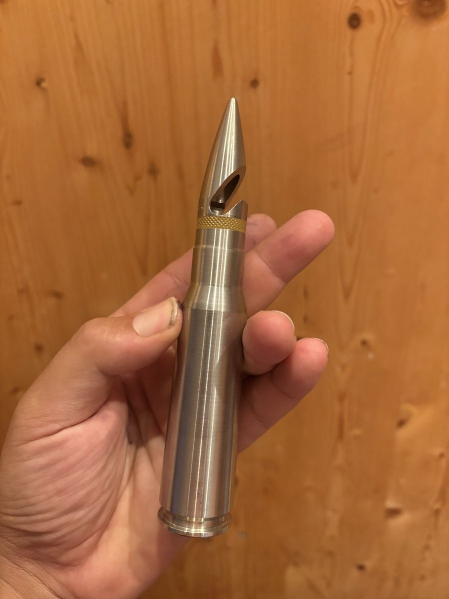 Sonstiger Bürobedarf: Flaschenöffner Munition Design Metall 20MM – Gebraucht aus Lauterbrunnen von Johnny_LBR
