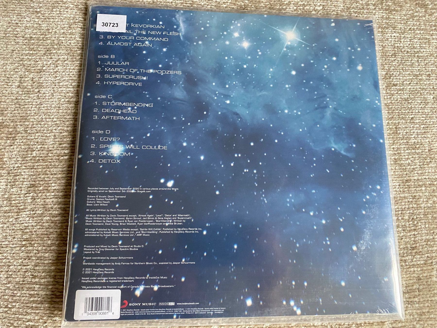 Dischi in vinile: Devin Townsend – Galactic Quarantine / 2 LPs grey – Usato da Basel venduto da Dinosauce 2