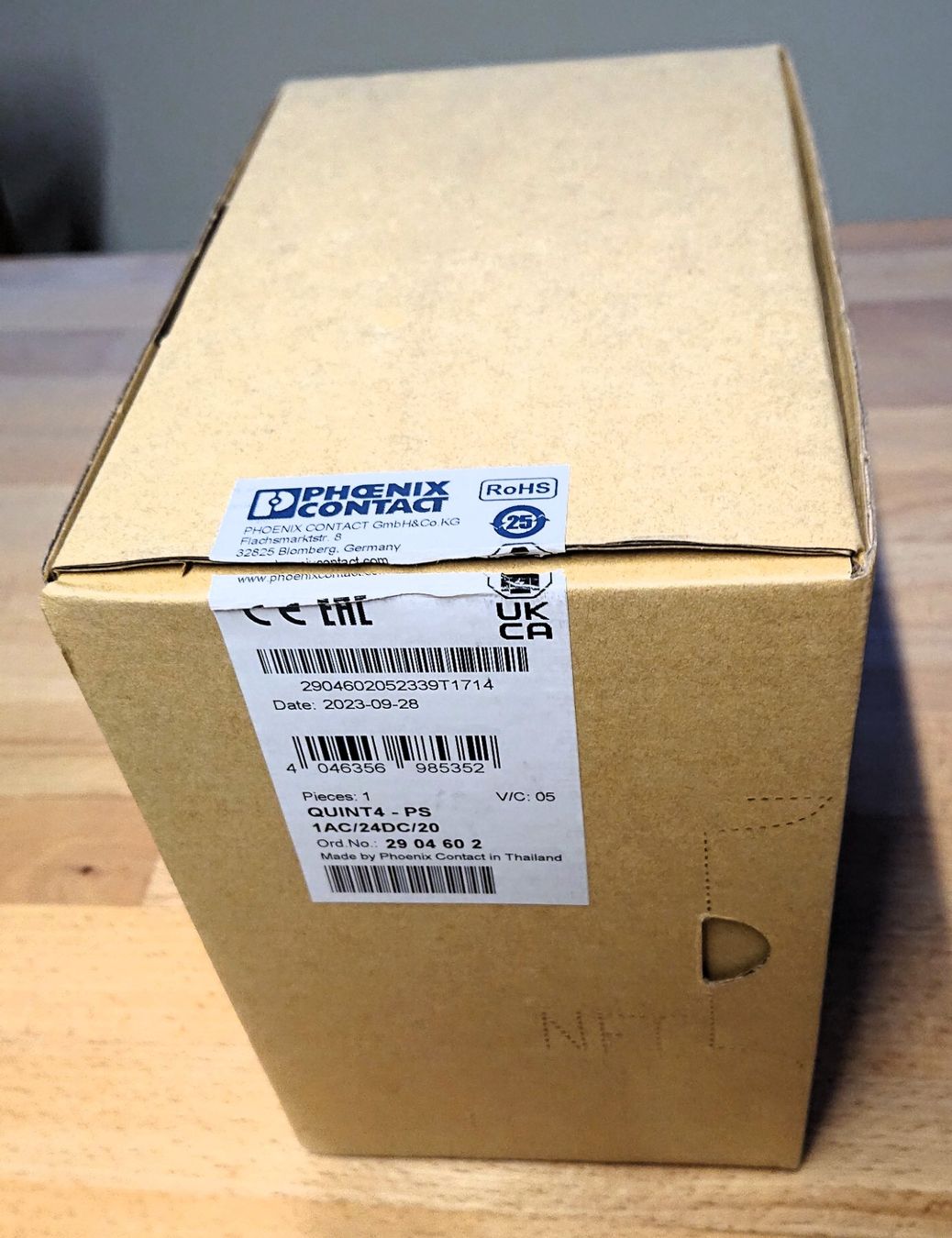 Elettrotecnica: Phoenix Contact QUINT Power 24V 20A Netzteil – Nuovo e nell'imballaggio originale da Widen venduto da joerg57 6