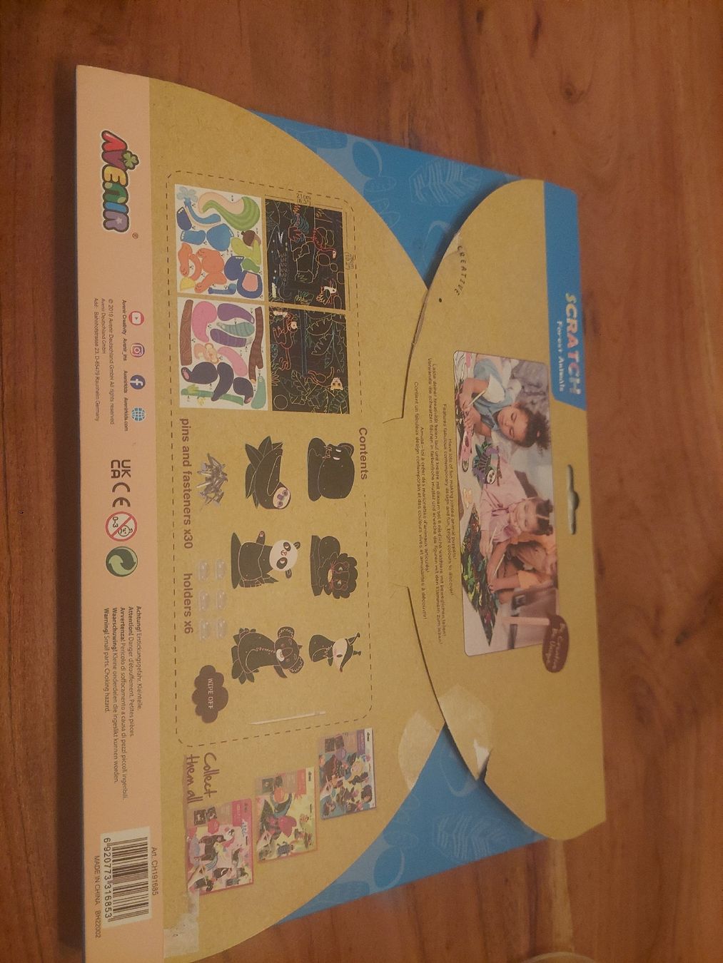 Bastelsets: Scratch Kunst Set Forest Animals Kinder Bastelset  – Gebraucht aus Sissach von zwwerg 1