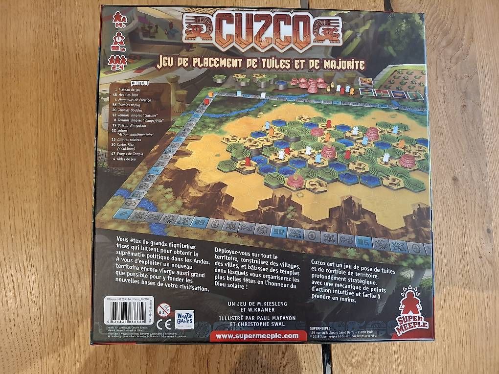 Giochi: Jeu - Cuzco – Usato da Prez-vers-Siviriez venduto da rouilj05 1