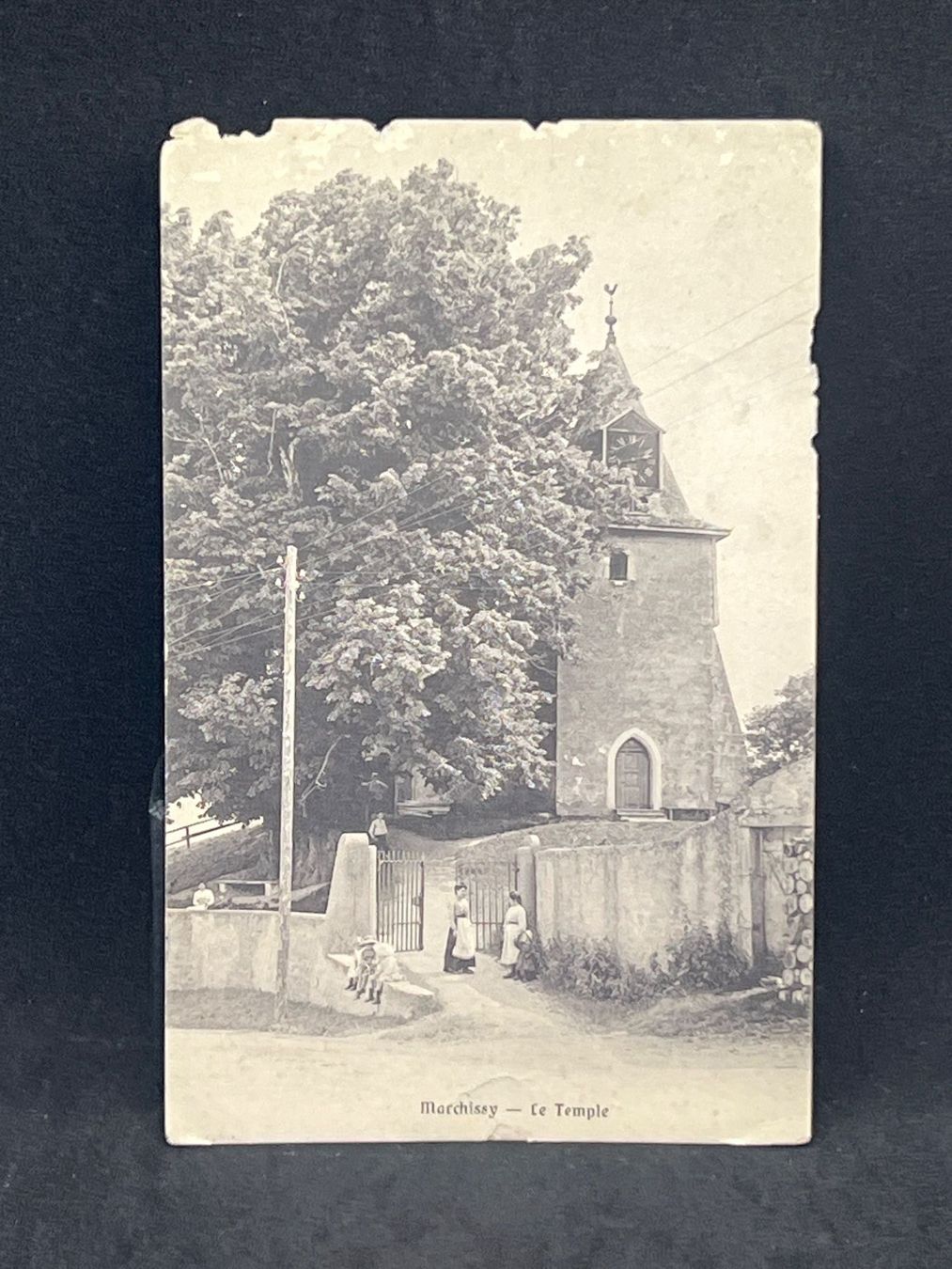 Cartoline postali: Marchissy - Le Temple – Usato da Widnau venduto da Brusi9