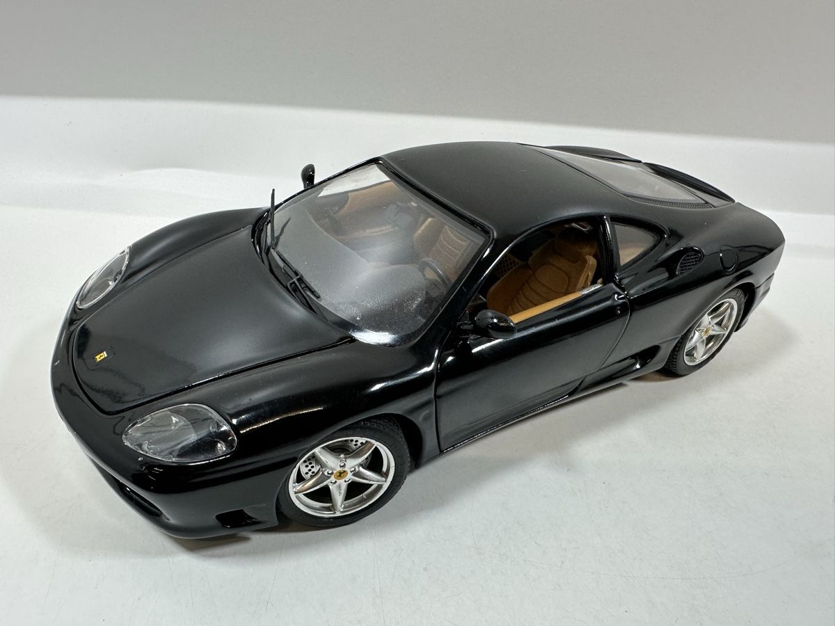 Bburago Modellini d'auto: Ferrari 360 Modena 1:18, schwarz, BBURAGO – Usato da Zofingen venduto da rf9_x2xt 2
