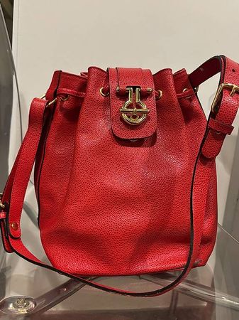 Sac seau orange foncé