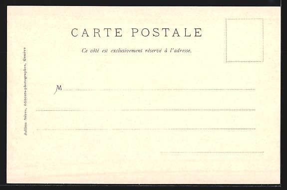 Cartoline postali: AK Genève, Statue de J. J. Rousseau – Usato da Berlin venduto da bartko-reher 1