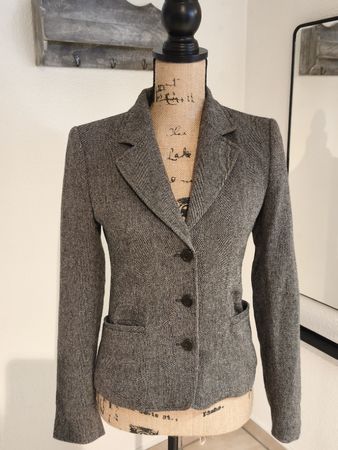 Blazer Mexx Damen Grösse 36 grau kariert guter Zustand