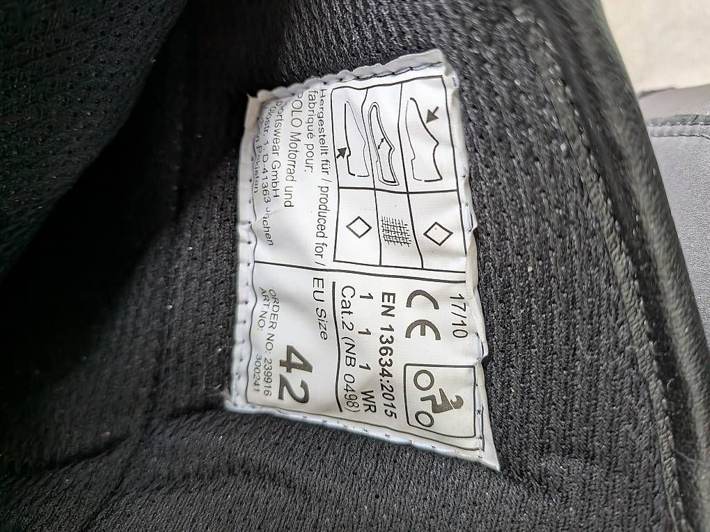 Scarpe da uomo: Motorradstiefel ROAD Grösse 42 ungebraucht – Usato da Dagmersellen venduto da Regimle 4