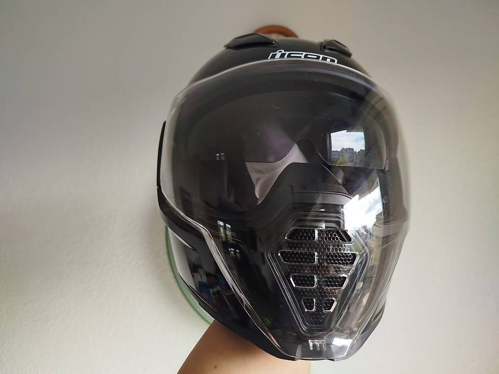 Caschi & visiere: Motohelm ICON AIRFLITE black – Usato da Rupperswil venduto da Viland_Dann