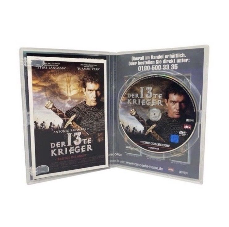 Tutti i DVDs: Der 13te Krieger Antonio Banderas DVD – Usato da Teufenthal AG venduto da Retro-Stash-Shop 1