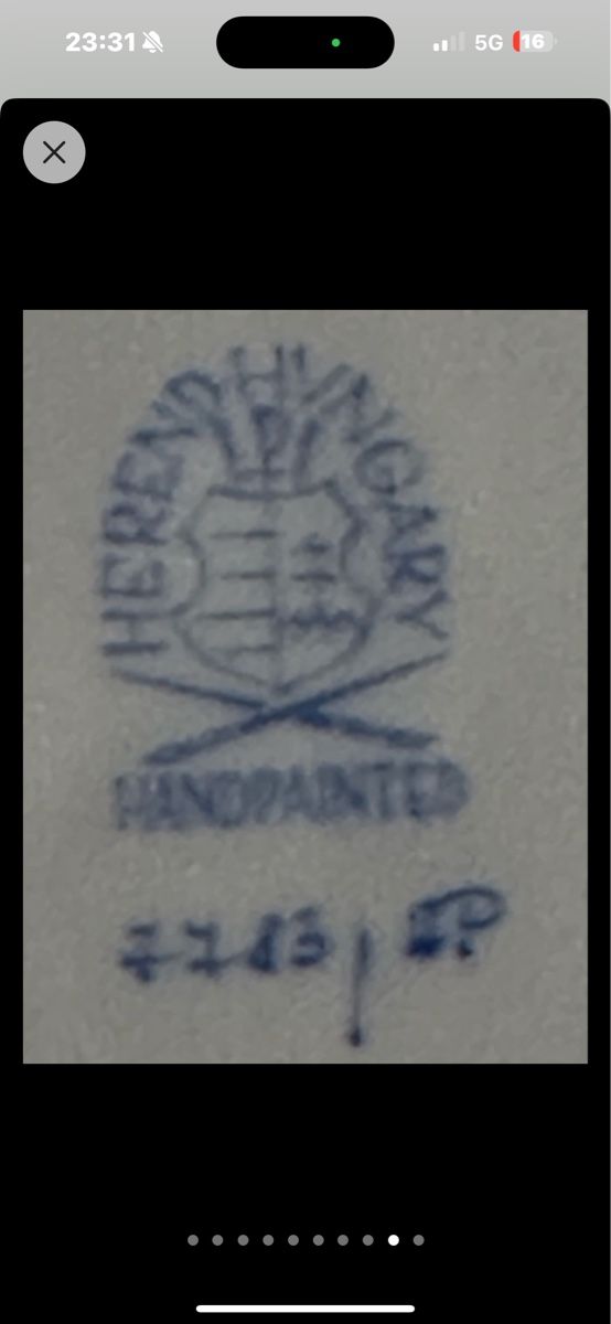 Herend Set di piatti: Herend – Usato da Le Locle venduto da Titeuf2400 9