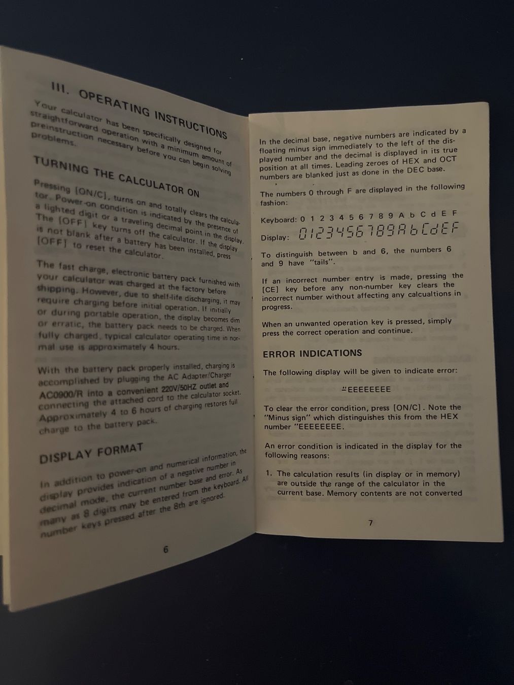 Libri: Manuel d'instructions vintage! – Usato da Biel/Bienne venduto da donzef 1