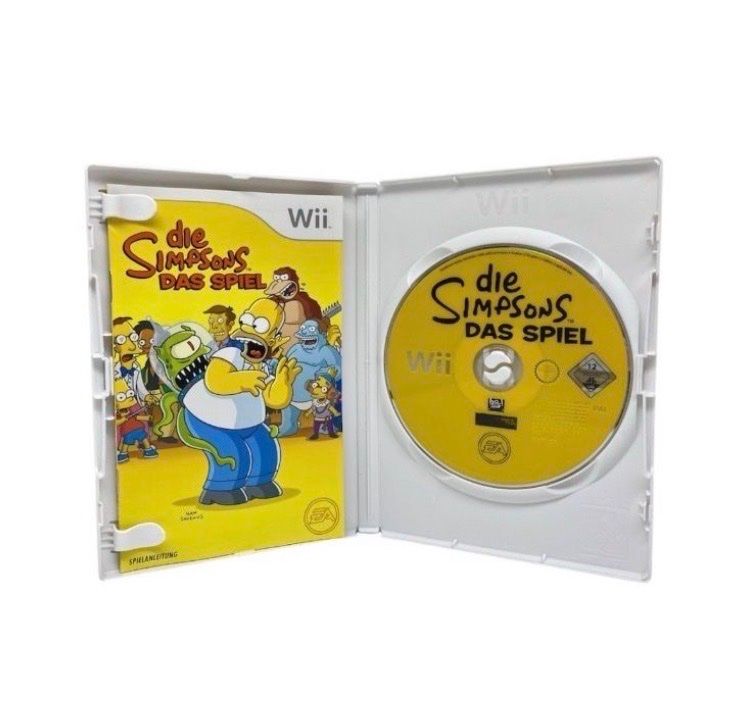 Nintendo Giochi: Simpsons das Spiel Nintendo Wii – Usato da Teufenthal AG venduto da Retro-Stash-Shop 1