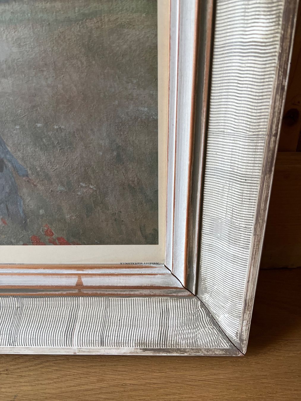Dipinti: Mohnfeld Gemälde, Aquarell, Kopie Monet – Usato da Zufikon venduto da minuue 2