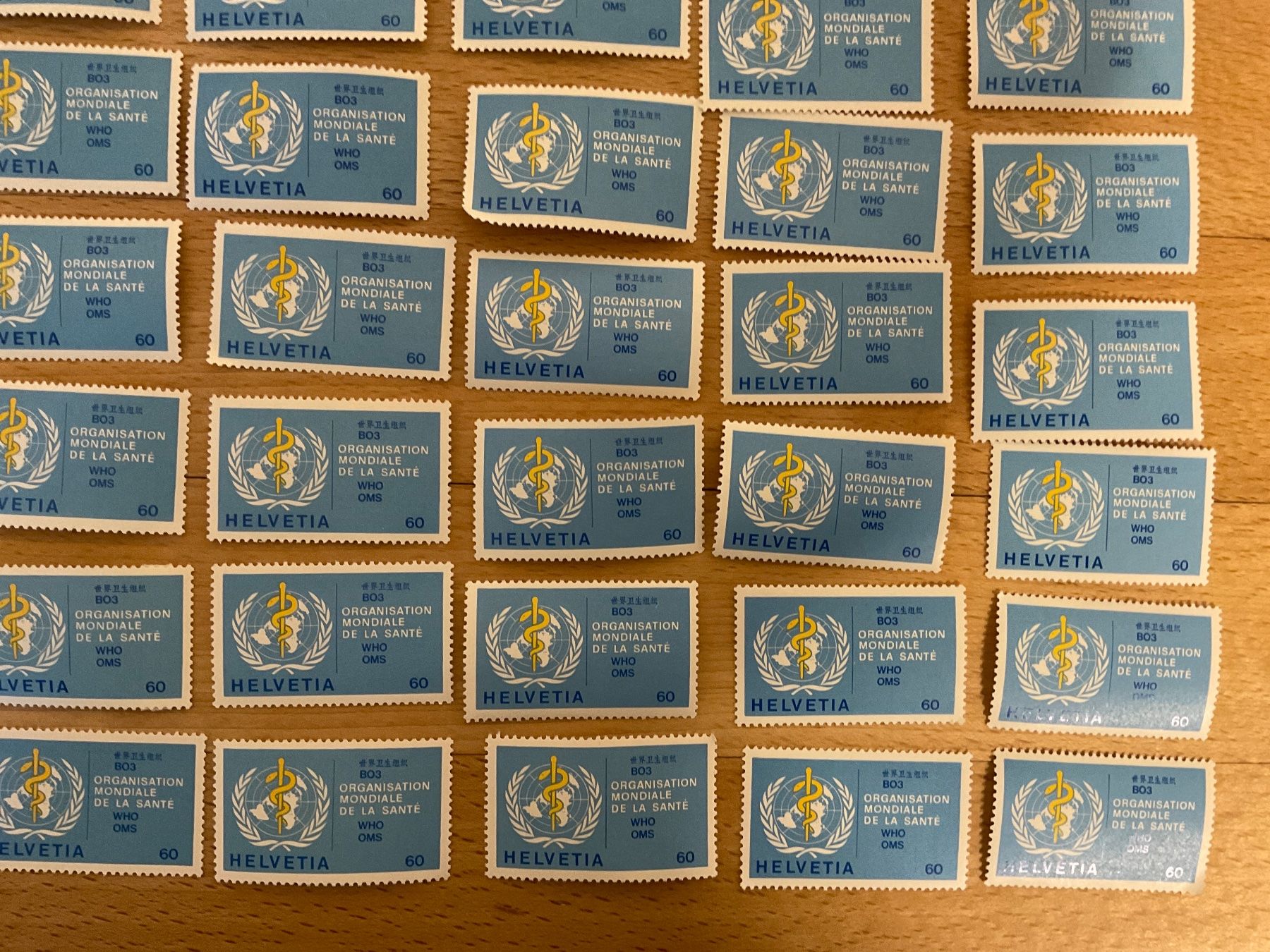 Tutti i francobolli: 60Fr Ämter Frankaturware ungestempelt postfrisch Sammlung – Nuovo (secondo la descrizione) da Wil SG venduto da Chefsugus 4