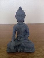 Meditations Buddha Figur Steinoptik Zuhause Deko - 15cm