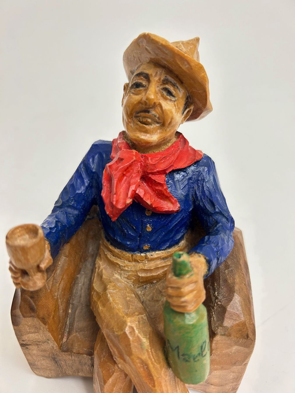 Statuette: Skulptur von Holzbildhauer geschaffen – Usato da Rheineck venduto da emma.gut 9