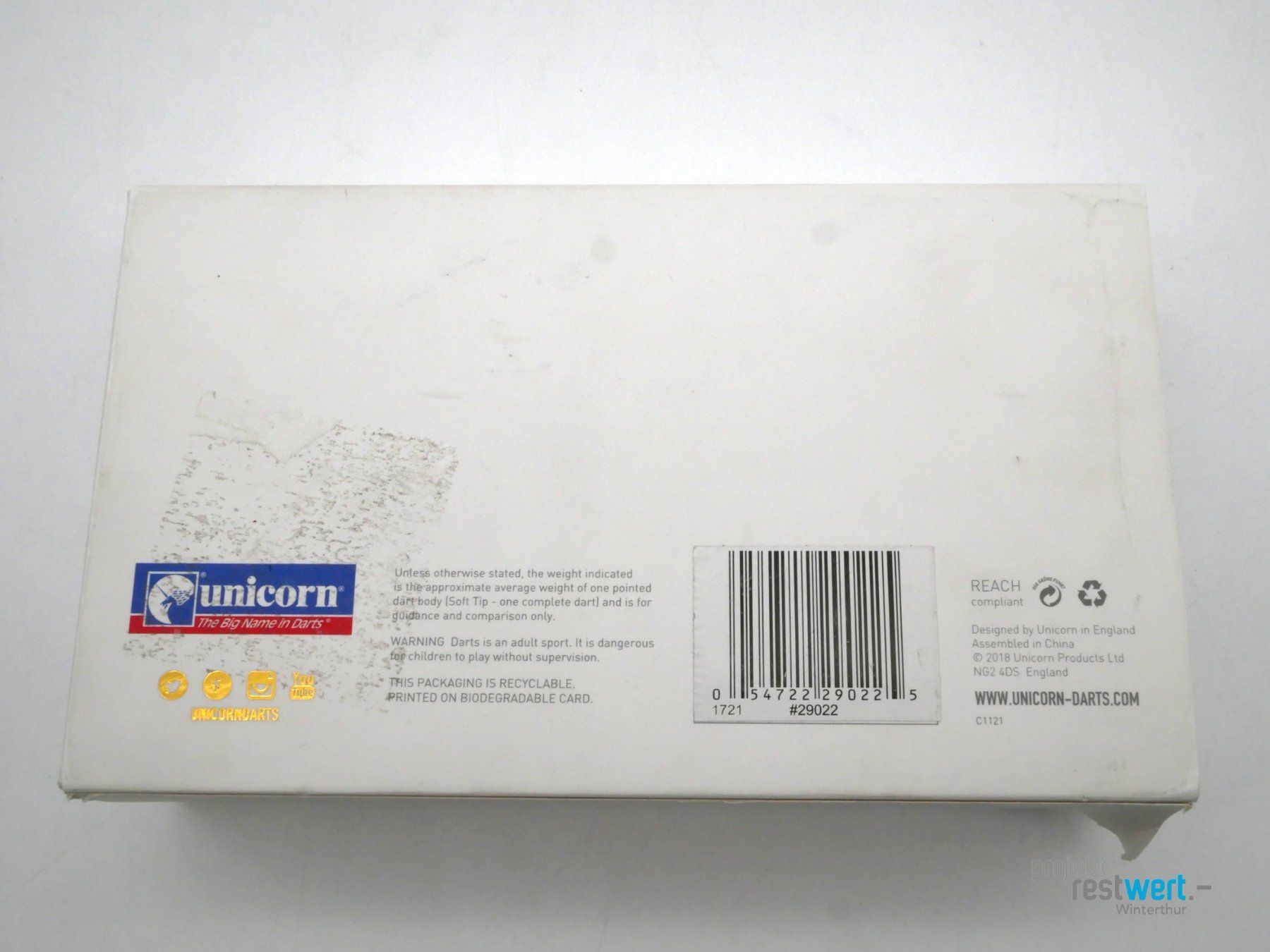 Freccette: Unicorn W.C. Gary Anderson Phase 5 Darts – Nuovo (secondo la descrizione) da Winterthur venduto da Restwert_Winterthur 8