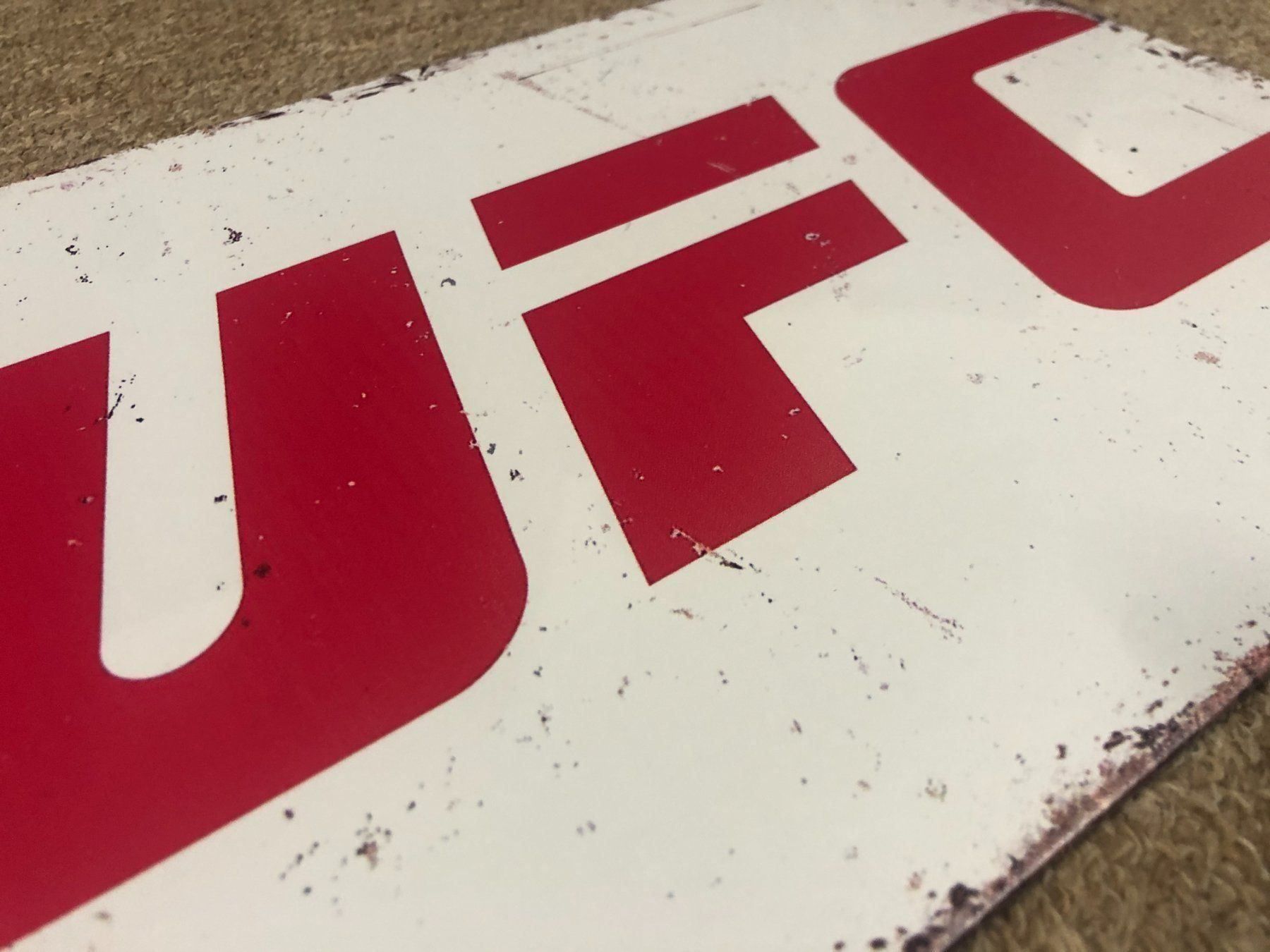 Schilder: UFC Blechschild 30 x 20 cm Ulitmate McGregor Käfig Kampf – Neu und originalverpackt aus Dättlikon von easythings 2