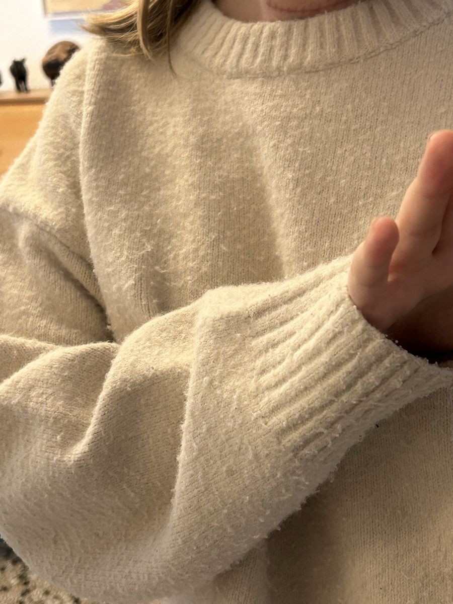 Maglioni & Felpe: Neo Noir Strickpullover, Beige, Grösse S, Winter – Usato da affoltern am albis venduto da eczuur 3