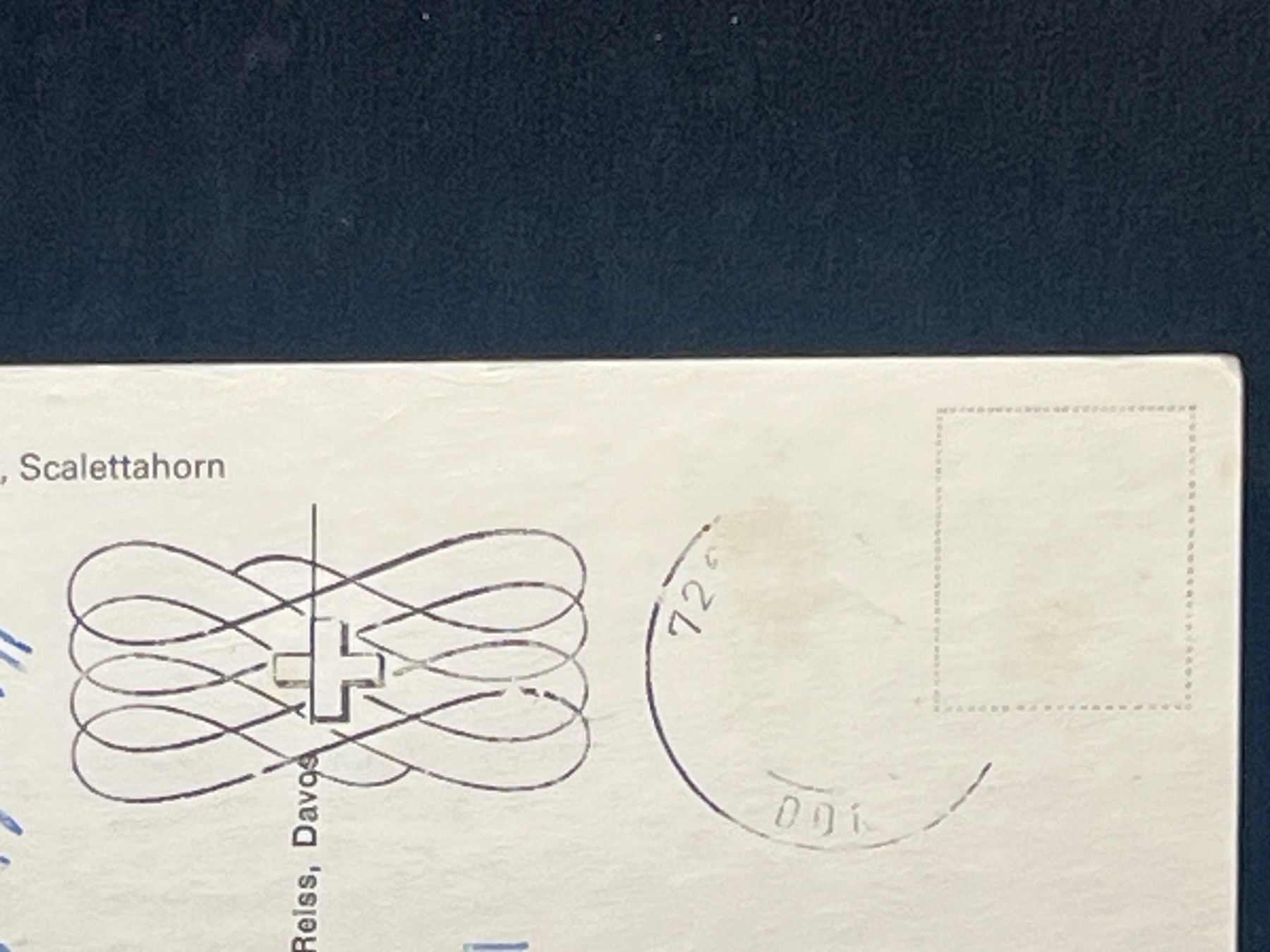 Cartoline postali: Davos Dischmamatal – Usato da Widnau venduto da Brusi9 1