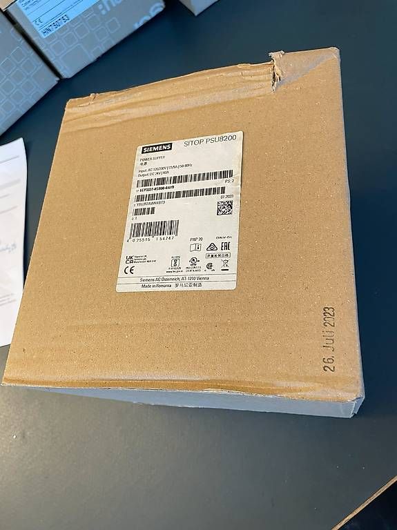 Componenti elettronici: Stromversorgung 230VAC/24VDC 40A SITOP 8200 – Usato da Brunnen venduto da Noldius 3