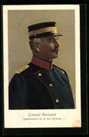 Colonel Bornand, Kommandant der schweize