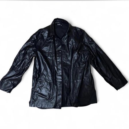 Lederjacke schwarz