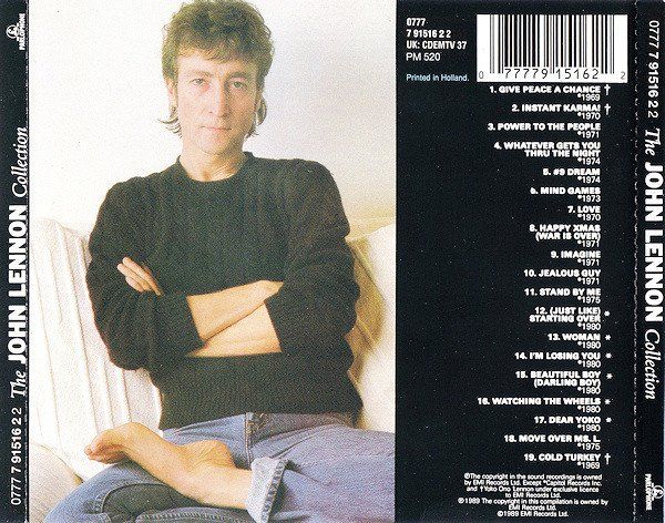 CD: CD John Lennon - The collection (1989) – Usato da Möriken AG venduto da mineralia 1