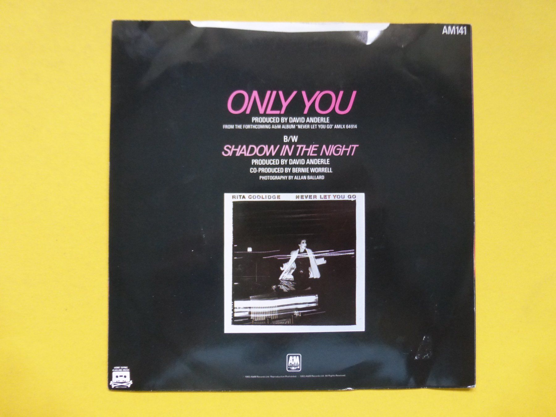 Vinyles: Rita Coolidge – Only You – D'occasion à Zürich par Swiss57 1