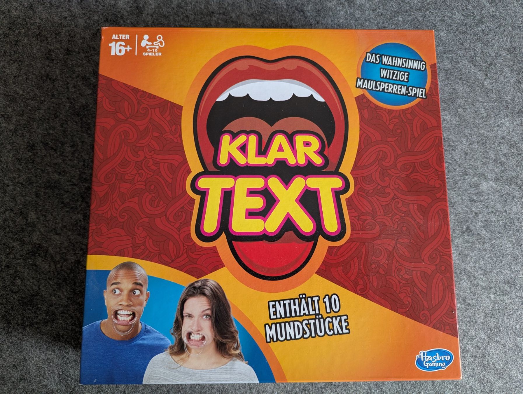 Hasbro Spiele: Klartext (Partyspiel von Hasbro) – Neu und originalverpackt aus Bern von DaMichu