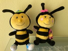 Biene Maja und Willy als Plüschtiere