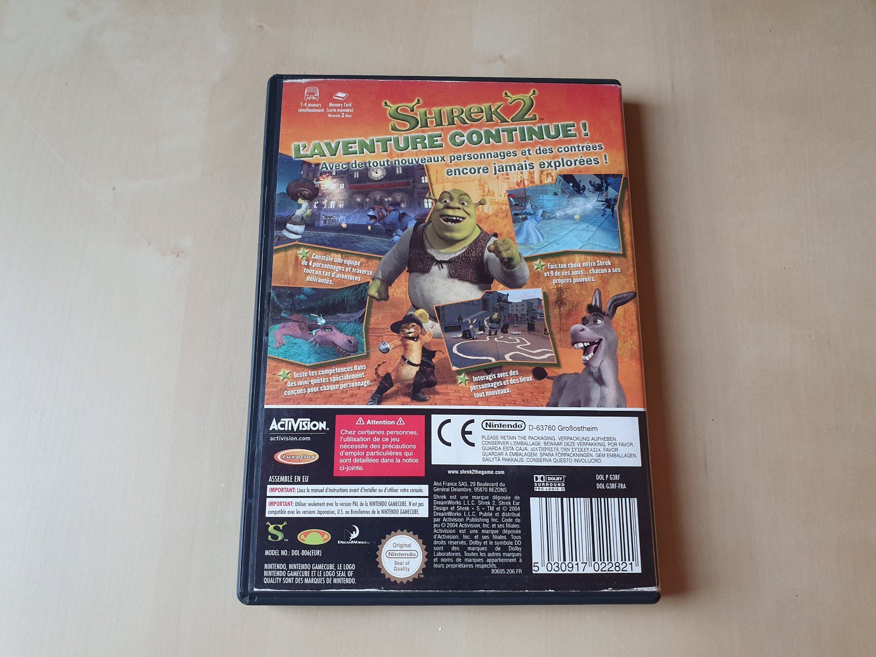 Nintendo Giochi: Shrek 2 FRA – Usato da Stansstad venduto da collectorsshop 1