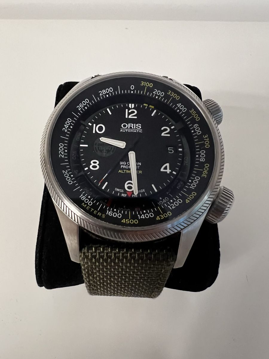 Oris Montres: Oris Big Crown ProPilot - GIGN Limited Edition – D'occasion à Meinier par Nicolasgeneve