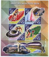 Block "Olympische Spiele". Niger.