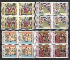 1989, Pro Patria, Viererblöcke **