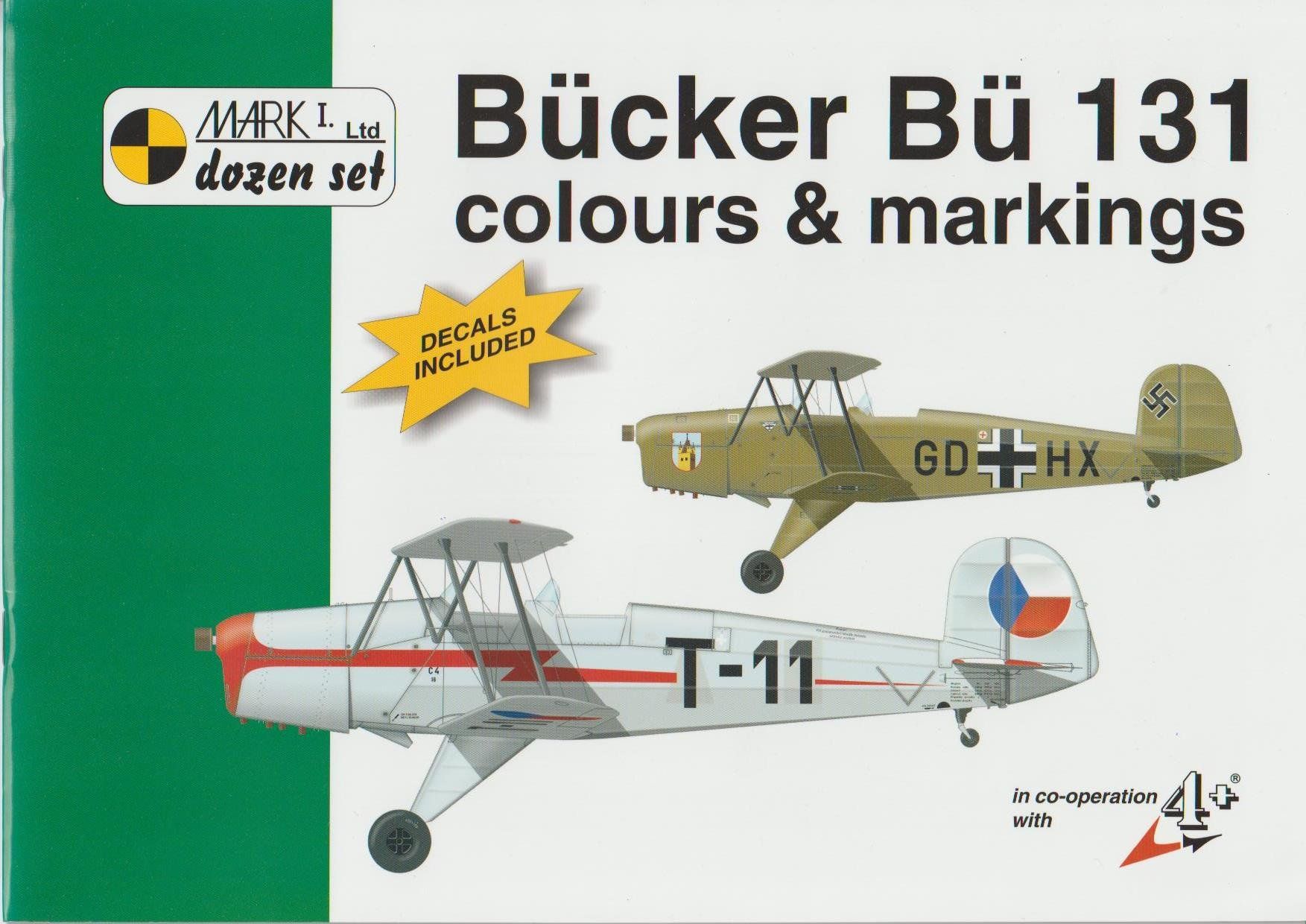 Kit di modellismo & Modellini statici: Decals zu Bücker Bü 131 Jungmann 1/48 – Nuovo (secondo la descrizione) da Bözen venduto da jackieoh