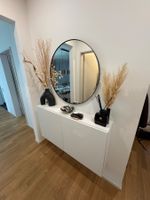 IKEA Wandkonsole weiss (schwebend) – modern & platzsparend